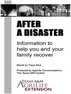 cover image of After a Disaster
